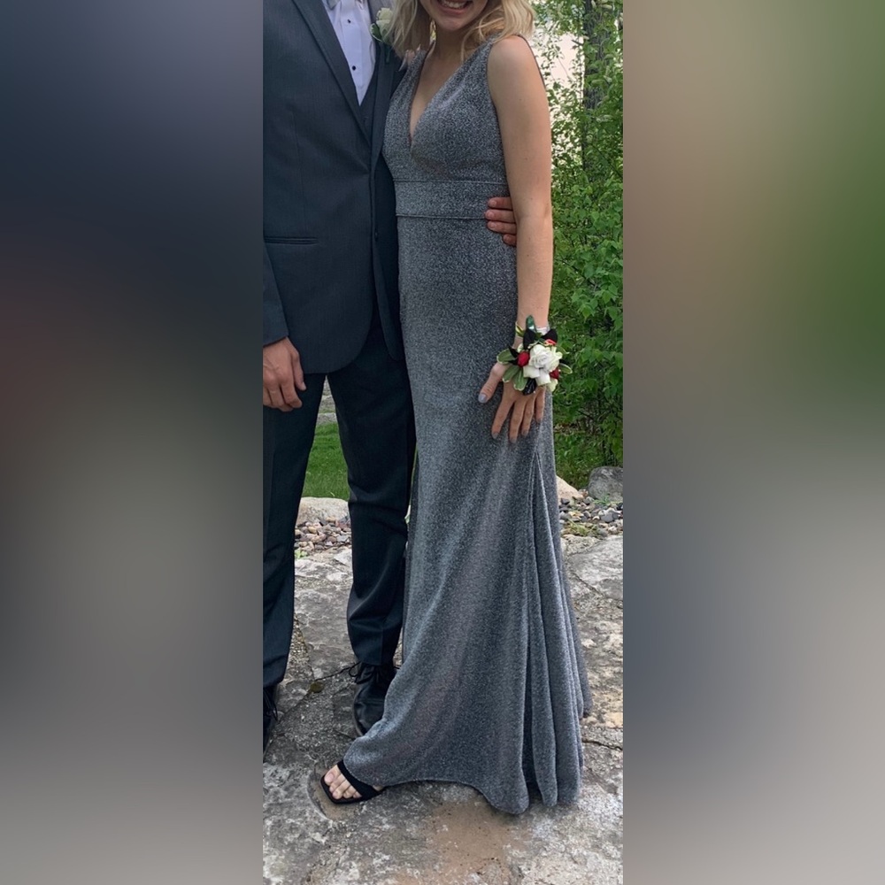 Shimmery Prom Dress - Picture 10 of 11